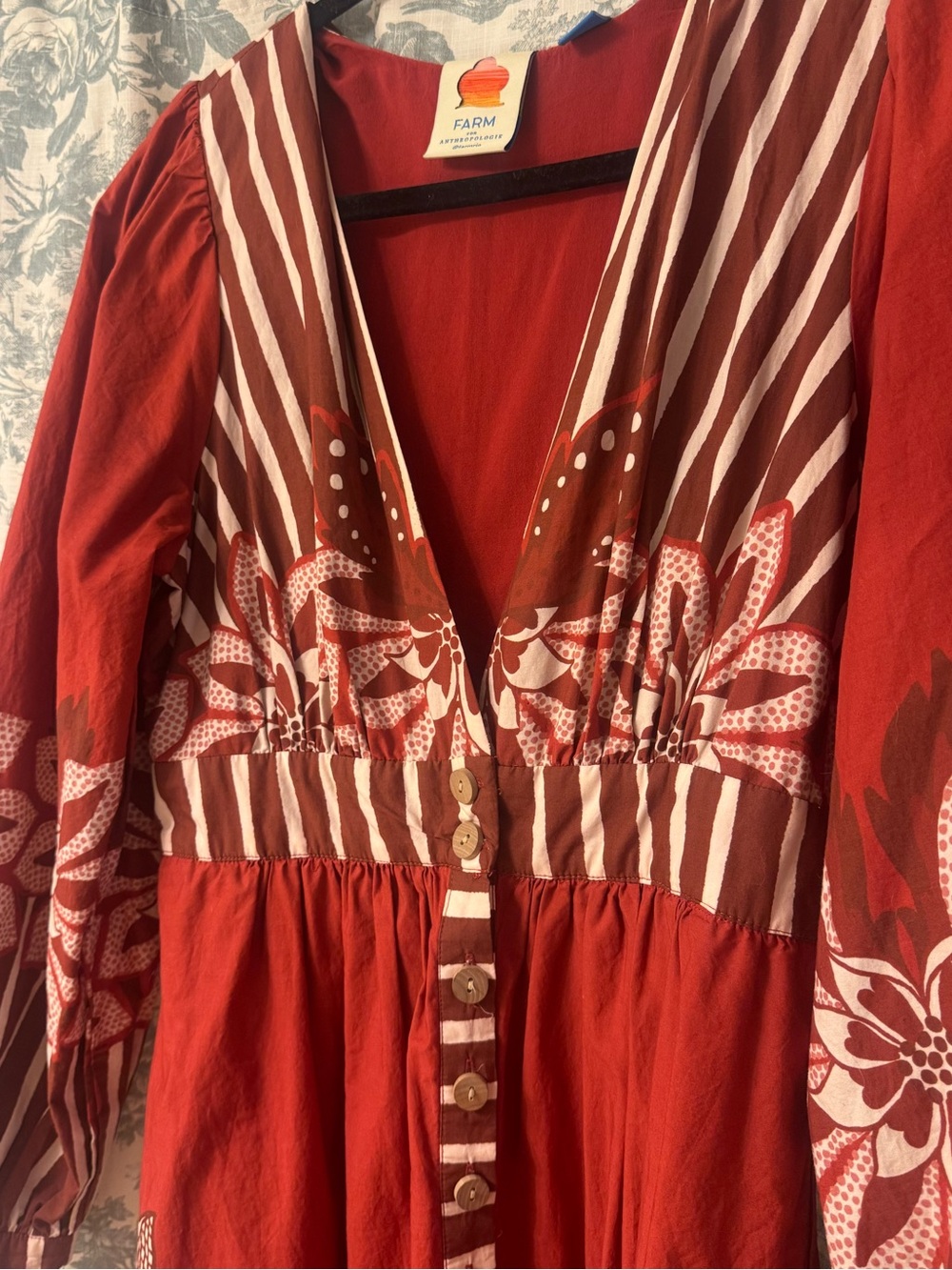 Farm Rio Sleeved Maxi - Picture 5 of 6